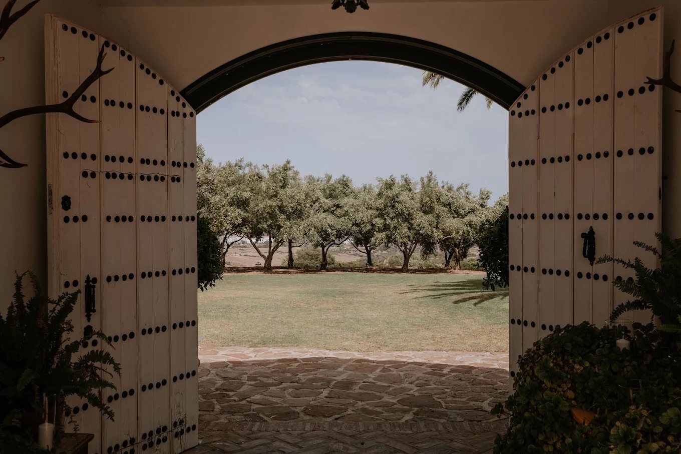 Entrada del Cortijo Pedro Jiménez