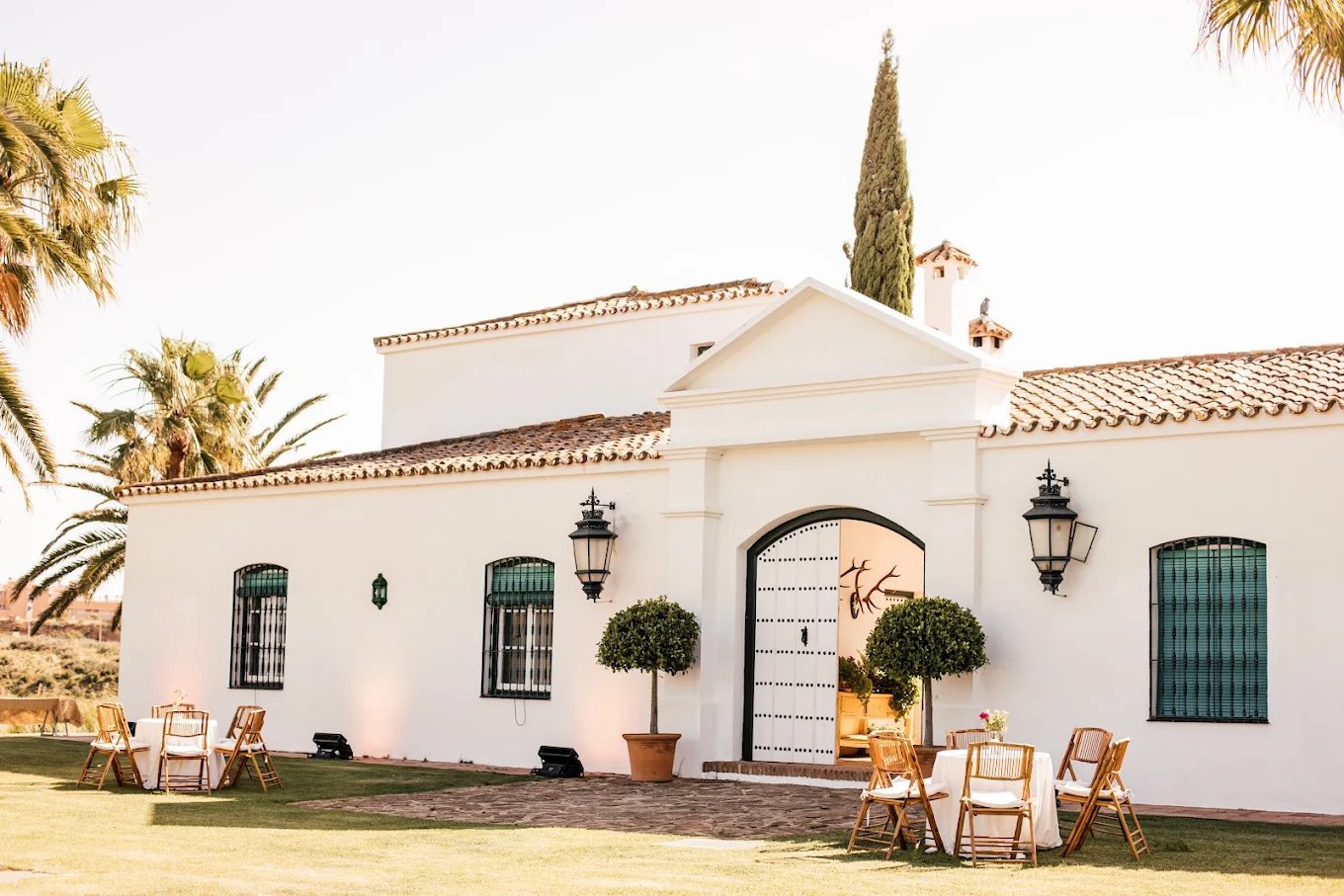 Fachada del Cortijo Pedro Jiménez